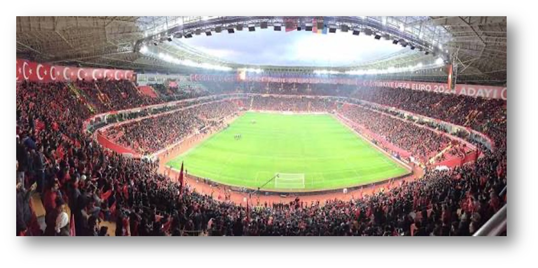 Eskişehir 33.000 Seyirci Kapasiteli Stadyumu -en