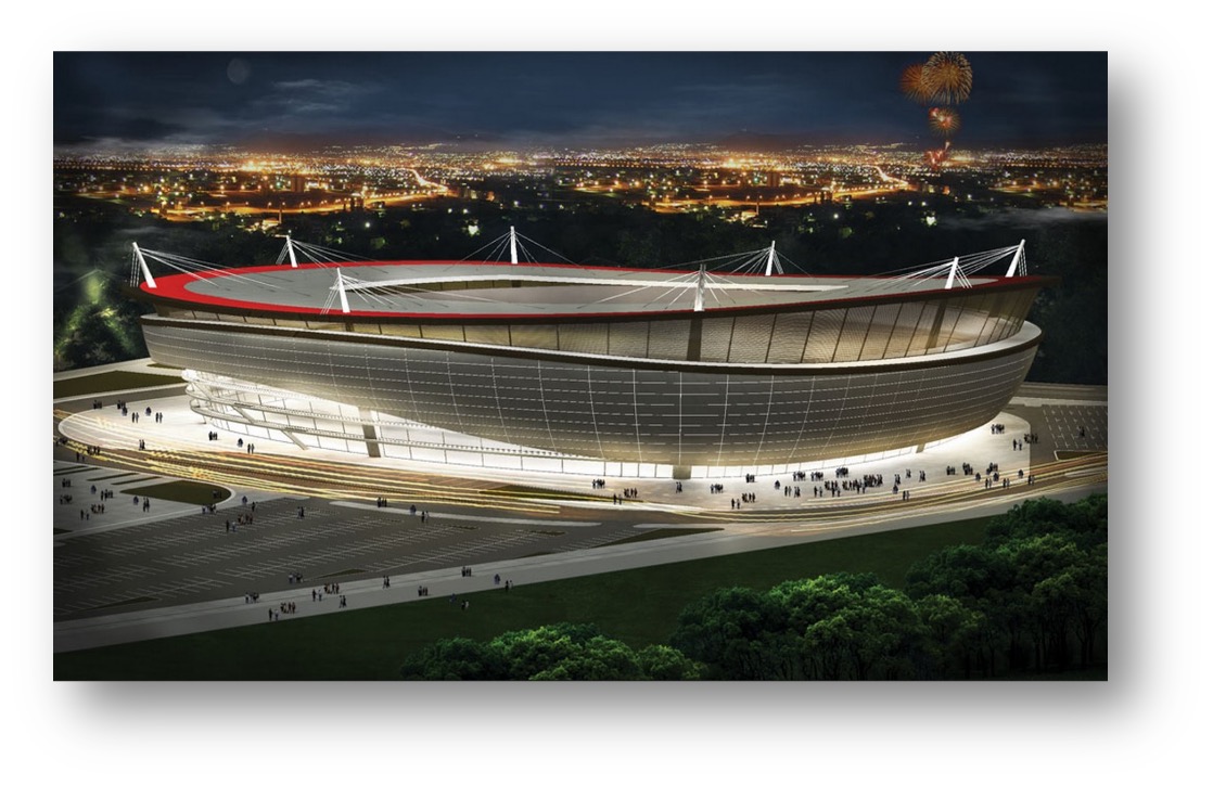 Eskişehir 33.000 Seyirci Kapasiteli Stadyumu -en